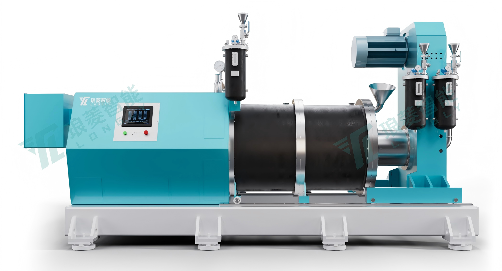 双动力离心纳米砂磨机NT-VS 1000L(永磁直驱电机) 双动力离心纳米砂磨机NT-VS 1000L(永磁直驱电机)